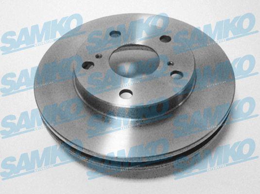 Samko T2971V Ventilated disc brake, 1 pcs. T2971V: Buy near me in Poland at 2407.PL - Good price!