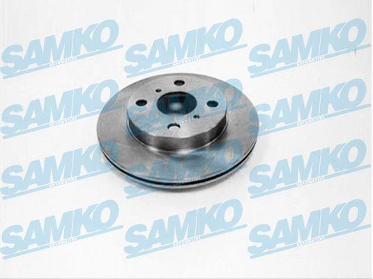 Samko T2941V Ventilated disc brake, 1 pcs. T2941V: Buy near me in Poland at 2407.PL - Good price!