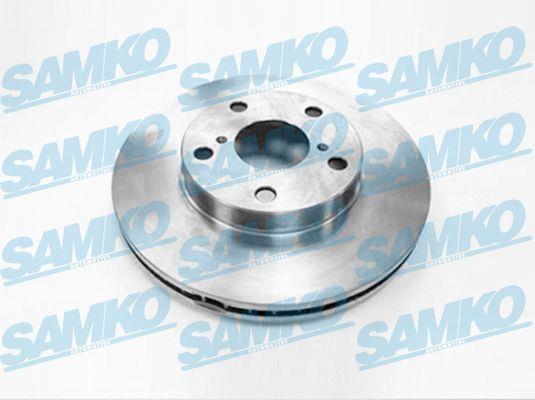 Samko T2878V Ventilated disc brake, 1 pcs. T2878V: Buy near me in Poland at 2407.PL - Good price!