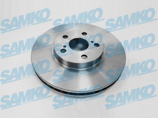 Samko T2741V Ventilated disc brake, 1 pcs. T2741V: Buy near me in Poland at 2407.PL - Good price!