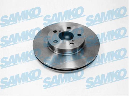 Samko T2601V Тормозной диск вентилируемый, 1 шт. T2601V: Отличная цена - Купить в Польше на 2407.PL!