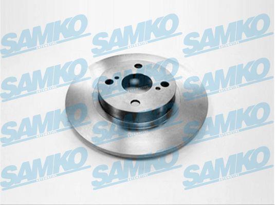 Samko T2055P Тормозной диск задний невентилируемый T2055P: Купить в Польше - Отличная цена на 2407.PL!