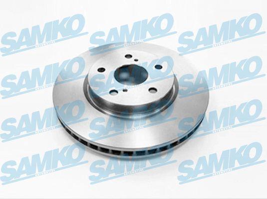 Samko T2017V Ventilated disc brake, 1 pcs. T2017V: Buy near me in Poland at 2407.PL - Good price!