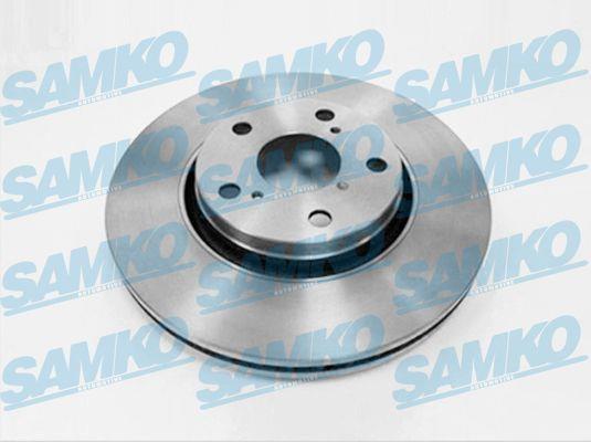 Samko T2014V Тормозной диск вентилируемый, 1 шт. T2014V: Отличная цена - Купить в Польше на 2407.PL!