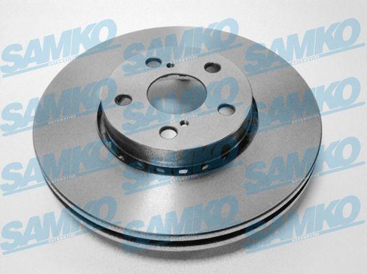 Samko T2009V Тормозной диск вентилируемый, 1 шт. T2009V: Отличная цена - Купить в Польше на 2407.PL!