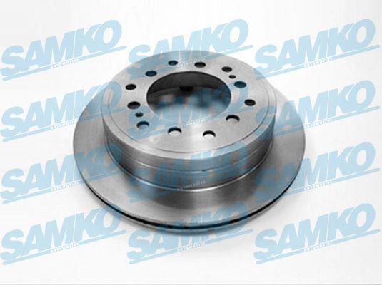 Samko T2000V Тормозной диск задний вентилируемый T2000V: Отличная цена - Купить в Польше на 2407.PL!