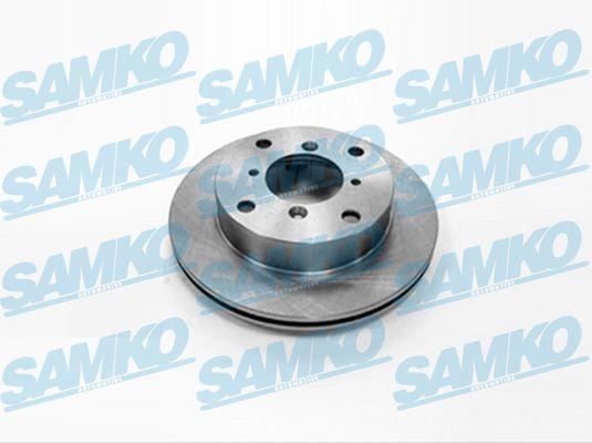 Samko S5071V Ventilated disc brake, 1 pcs. S5071V: Buy near me in Poland at 2407.PL - Good price!