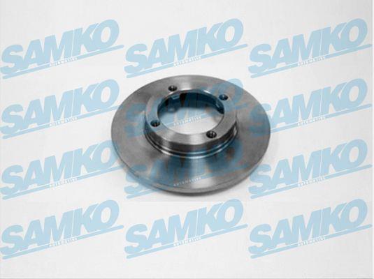 Samko S5011P Unventilated front brake disc S5011P: Buy near me in Poland at 2407.PL - Good price!