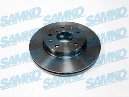 Samko S5005V Ventilated disc brake, 1 pcs. S5005V: Buy near me in Poland at 2407.PL - Good price!