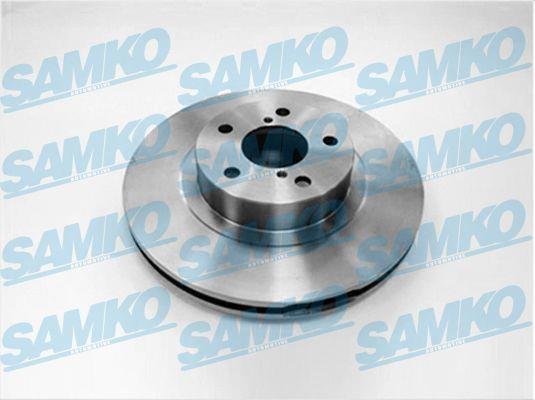 Samko S4211V Ventilated disc brake, 1 pcs. S4211V: Buy near me in Poland at 2407.PL - Good price!