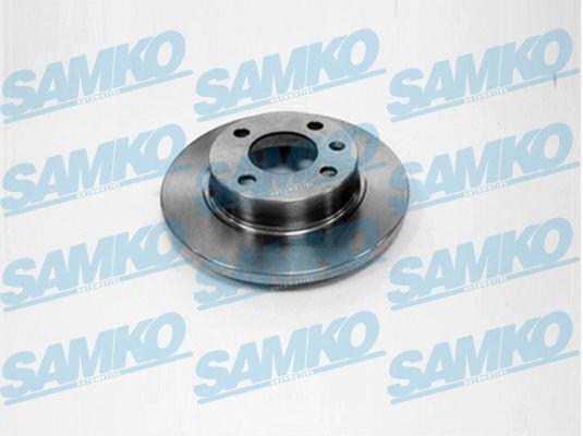 Samko S3023P Unventilated front brake disc S3023P: Buy near me in Poland at 2407.PL - Good price!