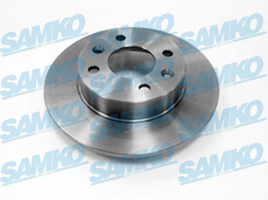 Samko R1101P Тормозной диск передний невентилируемый R1101P: Отличная цена - Купить в Польше на 2407.PL!