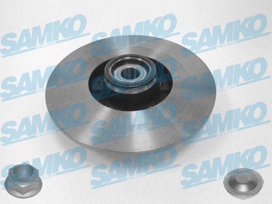 Samko R1047PCA Тормозной диск задний невентилируемый R1047PCA: Отличная цена - Купить в Польше на 2407.PL!