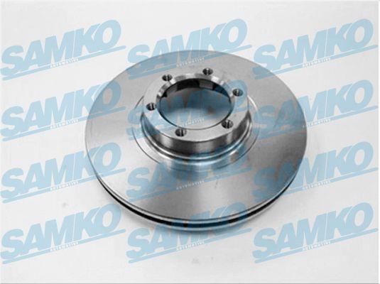 Samko R1041V Тормозной диск вентилируемый, 1 шт. R1041V: Отличная цена - Купить в Польше на 2407.PL!