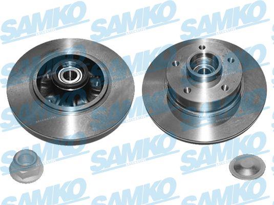 Samko R1040PCA Тормозной диск задний невентилируемый R1040PCA: Отличная цена - Купить в Польше на 2407.PL!
