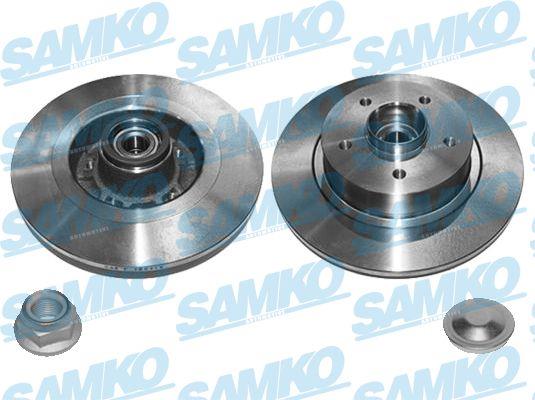 Samko R1038PCA Тормозной диск задний невентилируемый R1038PCA: Отличная цена - Купить в Польше на 2407.PL!