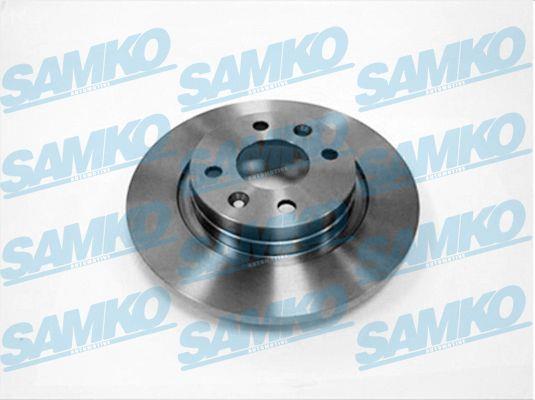 Samko R1015P Тормозной диск передний невентилируемый R1015P: Отличная цена - Купить в Польше на 2407.PL!
