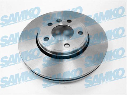 Samko R1007V Ventilated disc brake, 1 pcs. R1007V: Buy near me in Poland at 2407.PL - Good price!