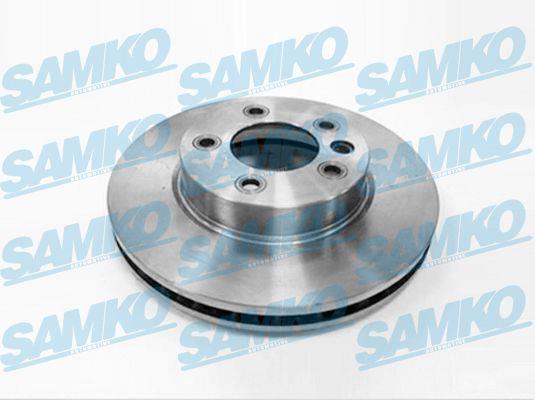 Samko P2010V Ventilated disc brake, 1 pcs. P2010V: Buy near me in Poland at 2407.PL - Good price!