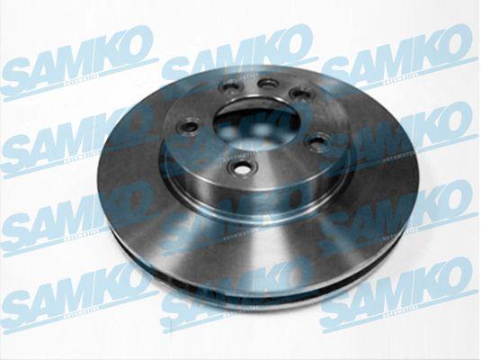 Samko P2009V Ventilated disc brake, 1 pcs. P2009V: Buy near me in Poland at 2407.PL - Good price!