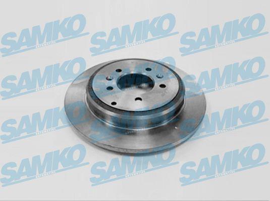 Samko P1181P Тормозной диск задний невентилируемый P1181P: Отличная цена - Купить в Польше на 2407.PL!