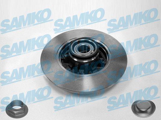 Samko P1011PCA Тормозной диск задний невентилируемый P1011PCA: Отличная цена - Купить в Польше на 2407.PL!