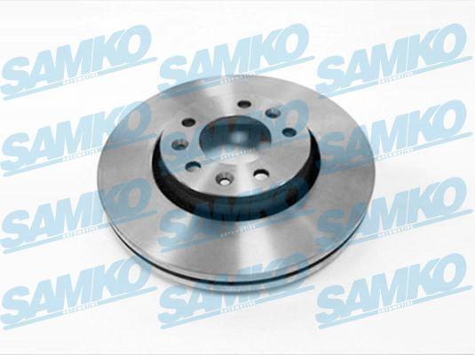 Samko P1007V Ventilated disc brake, 1 pcs. P1007V: Buy near me in Poland at 2407.PL - Good price!