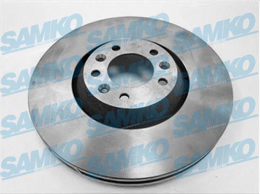 Samko P1006V Ventilated disc brake, 1 pcs. P1006V: Buy near me in Poland at 2407.PL - Good price!