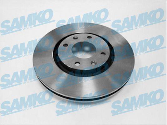 Samko P1003V Ventilated disc brake, 1 pcs. P1003V: Buy near me in Poland at 2407.PL - Good price!
