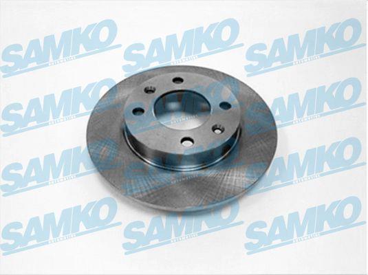 Samko P1001P Тормозной диск невентилируемый P1001P: Отличная цена - Купить в Польше на 2407.PL!