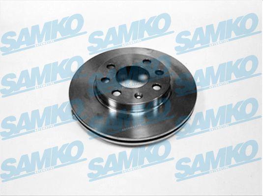 Samko O1591V Front brake disc ventilated O1591V: Buy near me in Poland at 2407.PL - Good price!