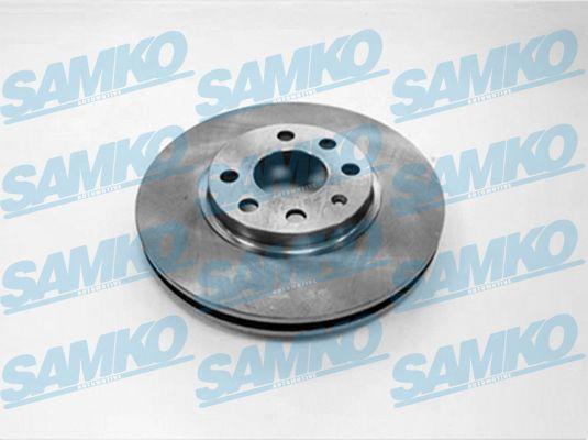 Samko O1590V Тормозной диск передний вентилируемый O1590V: Отличная цена - Купить в Польше на 2407.PL!