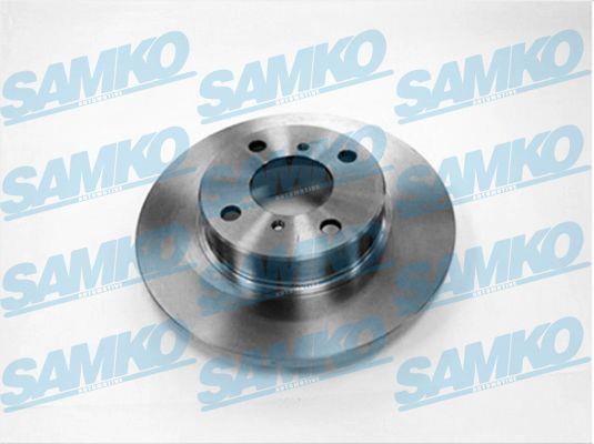 Samko O1461P Тормозной диск передний невентилируемый O1461P: Отличная цена - Купить в Польше на 2407.PL!