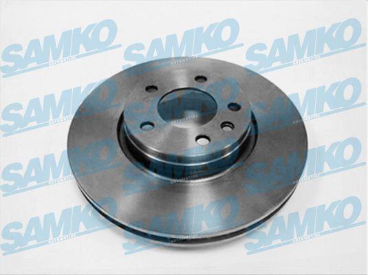Samko O1291V Ventilated disc brake, 1 pcs. O1291V: Buy near me at 2407.PL in Poland at an Affordable price!