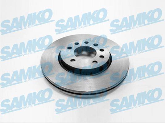 Samko O1261V Ventilated disc brake, 1 pcs. O1261V: Buy near me in Poland at 2407.PL - Good price!