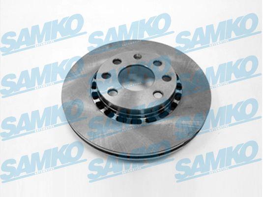 Samko O1241V Тормозной диск вентилируемый, 1 шт. O1241V: Отличная цена - Купить в Польше на 2407.PL!