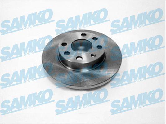 Samko O1051P Тормозной диск передний невентилируемый O1051P: Отличная цена - Купить в Польше на 2407.PL!