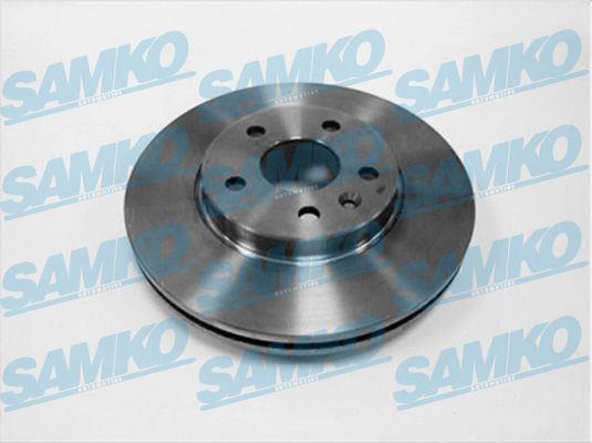 Samko O1036V Тормозной диск вентилируемый, 1 шт. O1036V: Отличная цена - Купить в Польше на 2407.PL!