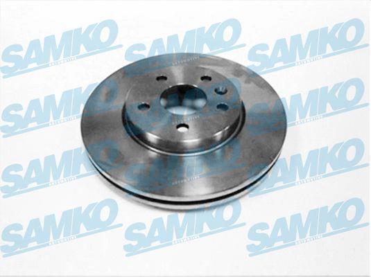 Samko O1035V Ventilated disc brake, 1 pcs. O1035V: Buy near me at 2407.PL in Poland at an Affordable price!