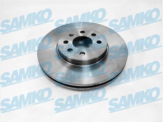 Samko O1034V Ventilated disc brake, 1 pcs. O1034V: Buy near me in Poland at 2407.PL - Good price!