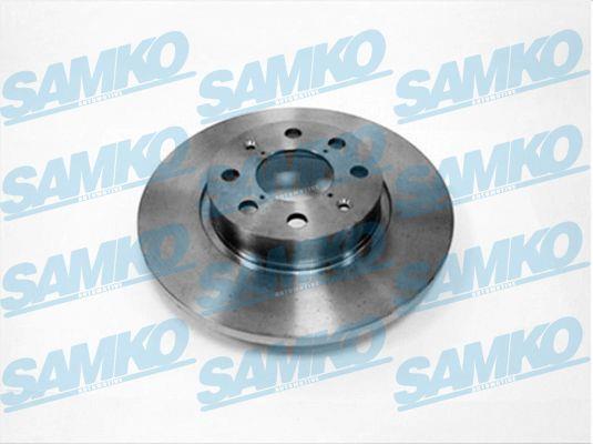 Samko O1027P Unventilated front brake disc O1027P: Buy near me in Poland at 2407.PL - Good price!