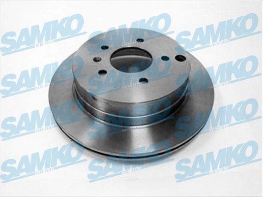 Samko O1025V Rear ventilated brake disc O1025V: Buy near me in Poland at 2407.PL - Good price!
