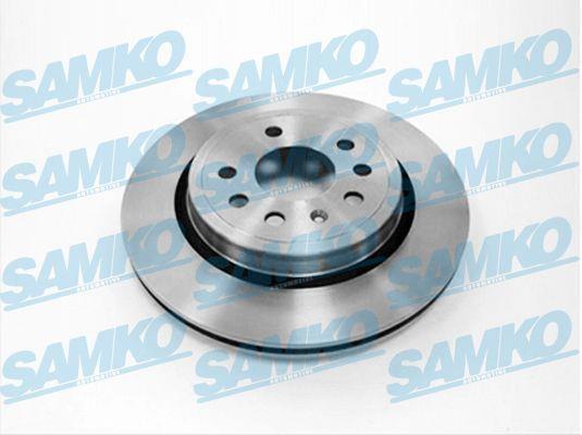 Samko O1016V Тормозной диск задний вентилируемый O1016V: Отличная цена - Купить в Польше на 2407.PL!