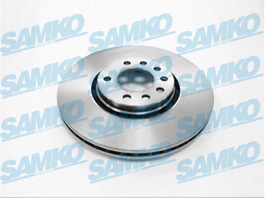 Samko O1015V Тормозной диск вентилируемый, 1 шт. O1015V: Отличная цена - Купить в Польше на 2407.PL!