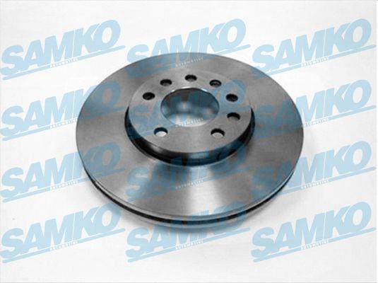 Samko O1009V Ventilated disc brake, 1 pcs. O1009V: Buy near me at 2407.PL in Poland at an Affordable price!