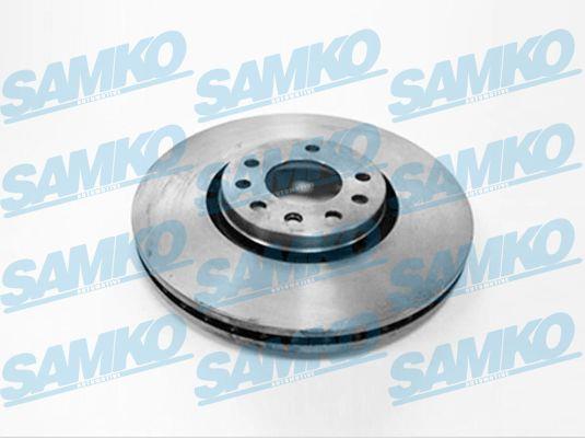 Samko O1008V Тормозной диск вентилируемый, 1 шт. O1008V: Отличная цена - Купить в Польше на 2407.PL!