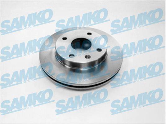 Samko O1007V Тормозной диск вентилируемый, 1 шт. O1007V: Отличная цена - Купить в Польше на 2407.PL!