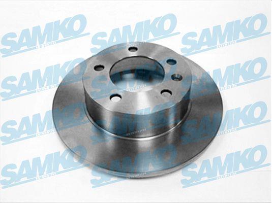 Samko O1005P Rear brake disc, non-ventilated O1005P: Buy near me in Poland at 2407.PL - Good price!