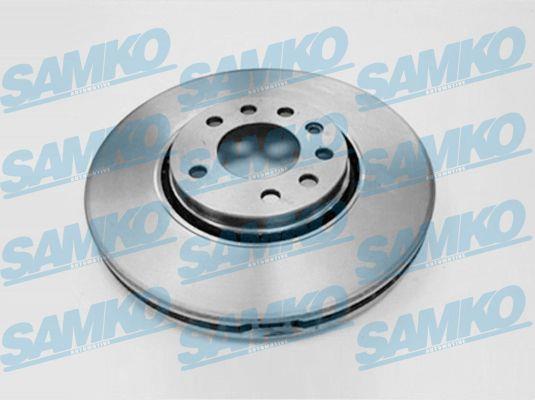 Samko O1002V Тормозной диск вентилируемый, 1 шт. O1002V: Отличная цена - Купить в Польше на 2407.PL!