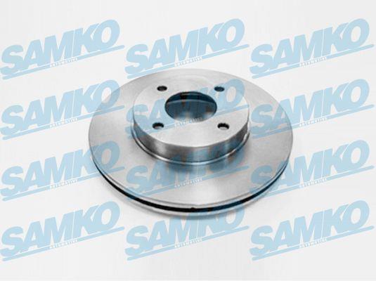 Samko N2812V Тормозной диск вентилируемый, 1 шт. N2812V: Отличная цена - Купить в Польше на 2407.PL!